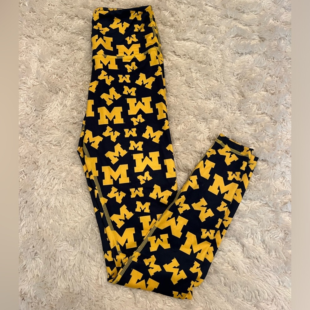 University of Michigan leggings